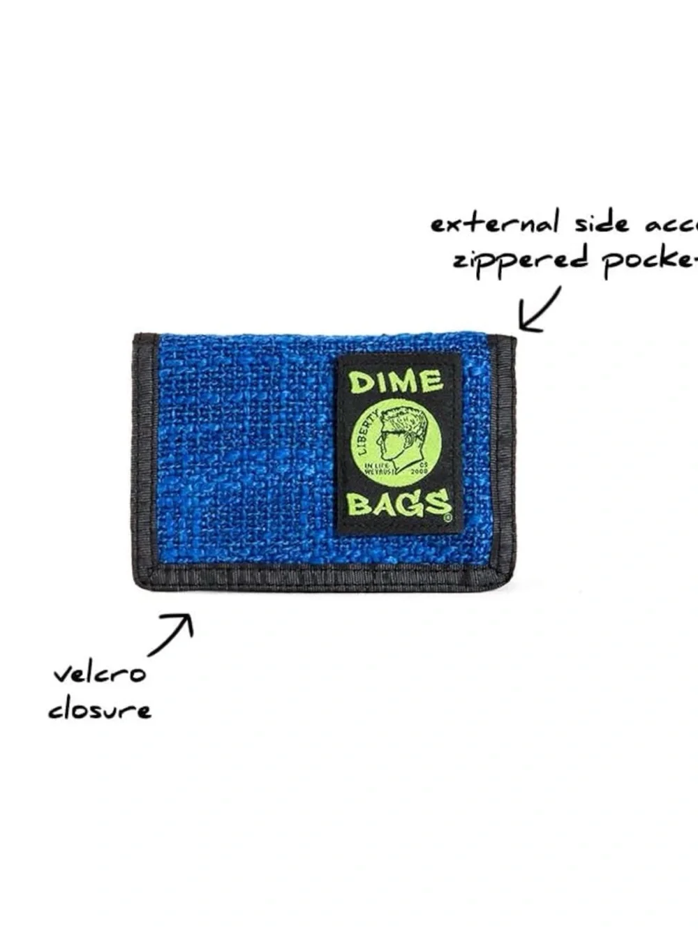 Dime Bags Tri-Fold Wallet - MIDNIGHT